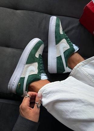 Жіночі кросівки nike air force 1 low “game day” green / smb+ 🔗