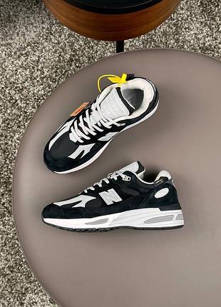 New balance 991v2 black white