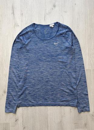 Жіноча спортивна кофта лонгслів рашгард nike dri-fit розмір м