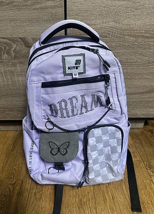 Шкільний рюкзак для дівчинки kite (серія education teens).  модель: 2593l (об'єм 21,5 л, розмір l для підлітків та дорослих від 145 см).