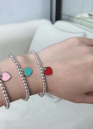 Жіночий браслет на руку срібний тіфані tiffany / найкращий подарок