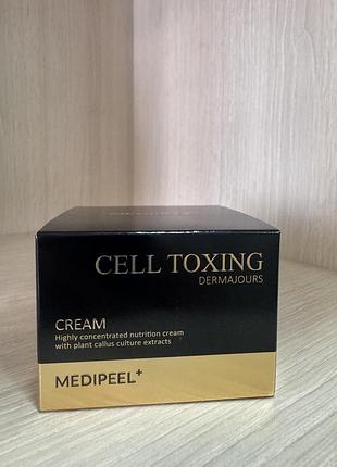 Крем для омолодження зі стовбуровими клітинами medi-peel cell tox dermajou cream 50g