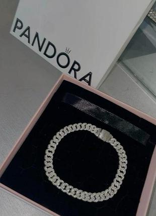 Срібний браслет pandora / найкращий подарунок пандора