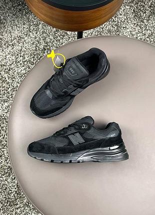 New balance 992 all black