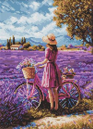 Алмазная мозаика "поле с лавандой" ©art_selena_ua amo20298, 30х40 см