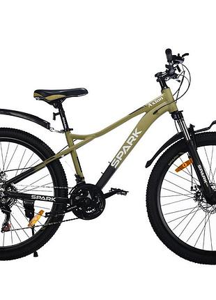Велосипед al 26" spark city axion рама 15" оливковый-черный (239190)