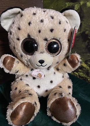 Мʼяка ароматична іграшка з великими очима леопард animotsu sweet scents leopard