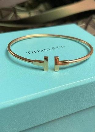 Жіночий срібний браслет tiffany / на подарок