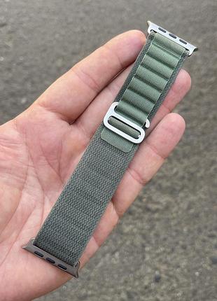 Ремешок alpine loop для apple watch 42/44/45/46/49 mm оригинал б/у