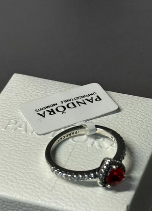 💝 кольцо pandora "red heart" – романтический подарок, 💝