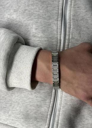 Чоловічий преміум браслет lacoste повний комплект на подарунок
