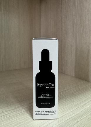 Пептидна сироватка проти зморшок medi-peel peptide tox bor ampoule 30ml
