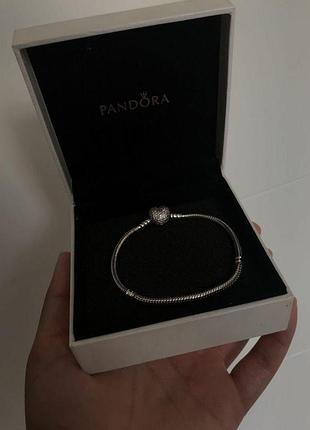 Оригинальный браслет под шармы pandora, , подарочный вариант