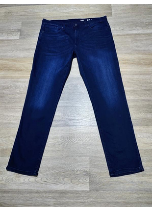 Мужские темно-синие джинсы f&f , размер 36/32 slim free fit .