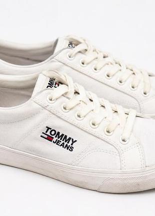 Білі кеди tommy jeans / tommy hilfiger, жіночі