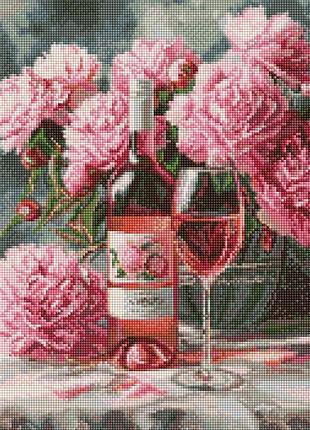 Алмазная мозаика "розовые мгновения наслаждения" ©art_selena_ua amo20278, 40х50 см