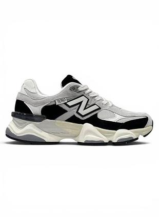 Жіночі кросівки new balance 9060 light grey black / smb+ 🔗