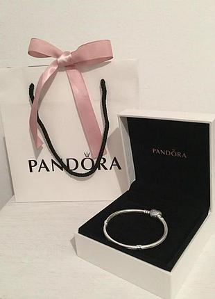 Лучший браслет под шармы pandora, , подарочный вариант