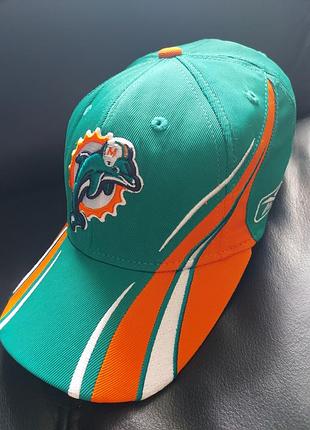 Бейсболка спортивна reebok equipment miami dolphins
