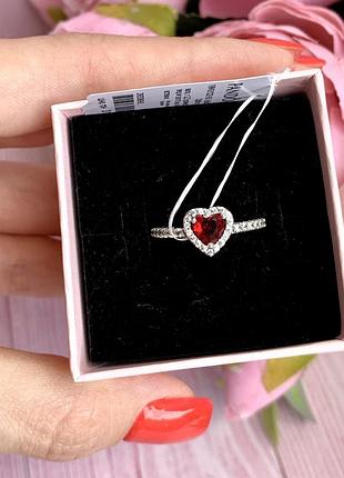 ❤️ топ продаж кольцо pandora "сердце" / на подарок