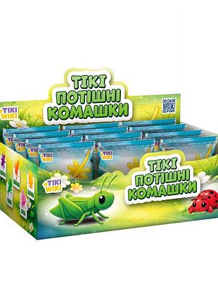 Дисплей стретч-игрушек в виде животного tiki wiki – tiki потешные букашки (12 штук)