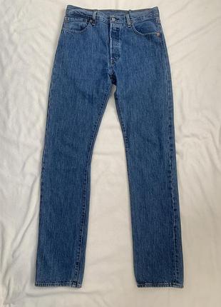 Джинси чоловічі класичні levi's 501, оригінал, розмір w33 l36