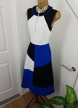 Платье color block elegance