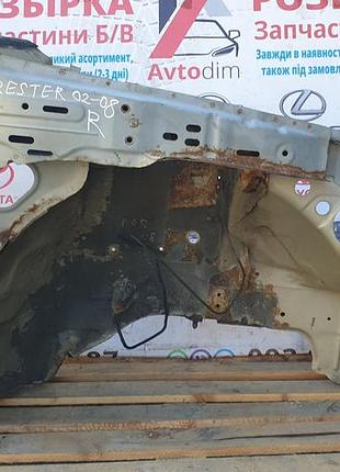 Чверть передня права золотиста 51625fe000 subaru forester sg 2002-2008