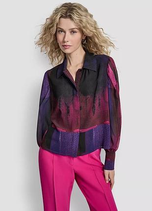Жіноча напівпрозора блузка dkny