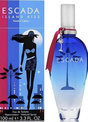 Туалетна вода жіноча escada island kiss, 100 мл