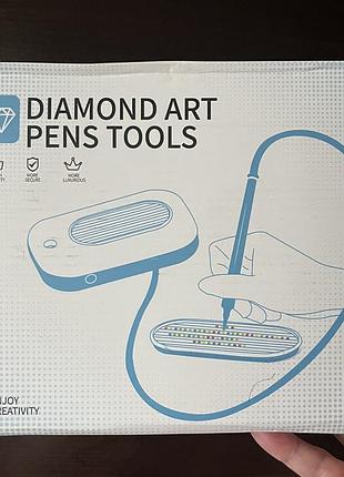 Електричний вакуумний набір diamond art pens tools для алмазної мозаїки
