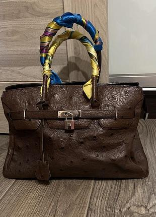 Сумка made in italy genuine leather