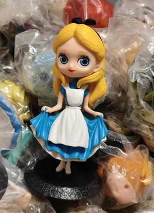 Аниме фигурка алиса в стране чудес 16,5 см статуэтка чиби дисней alice in the wonderland chibi disney принцесса в платье