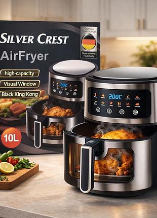 Аэрофритюрница silver crest airfryer 10 л