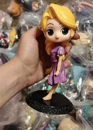 Аниме фигурка рапунцель 15 см статуэтка чиби дисней chibi disney принцесса в платье tangled
