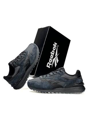 Чоловічі кросівки reebok classic leather 2400 dark matter grey