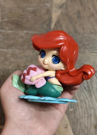 Аниме фигурка русалочка 7,5 см статуэтка чиби дисней chibi disney принцесса в платье