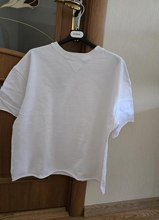 Zara щільна футболка світшот