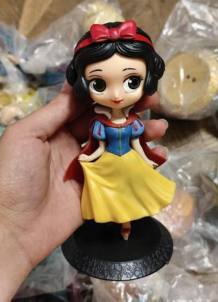 Аниме фигурка белоснежка 15,5 см статуэтка чиби дисней chibi disney принцесса в платье