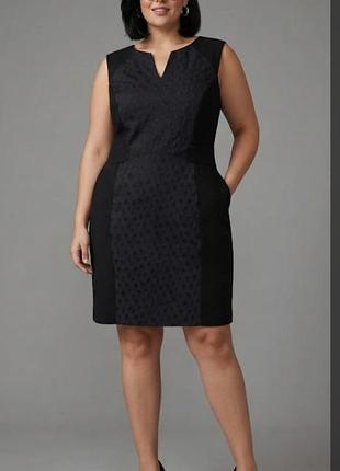 Сукня комбінована ,ботал .4 xl-5xl