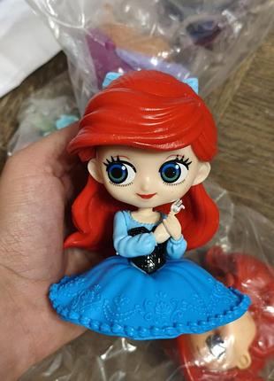 Аниме фигурка русалочка 9 см статуэтка чиби дисней chibi disney принцесса в платье