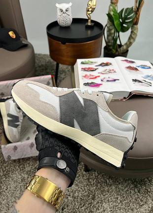 New balance 327 grey white