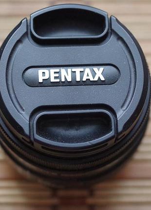 Объектив smc pentax da 1.8 50mm с крышками