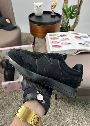 New balance 327 all black