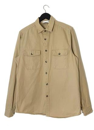Джинсова сорочка з кишенями asos tall