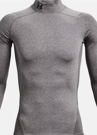 Спортивна білизна чоловіча under armour компресійна з комірцем сіра