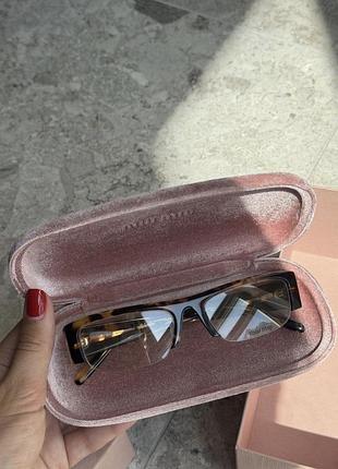 Окуляри miu miu леопардові