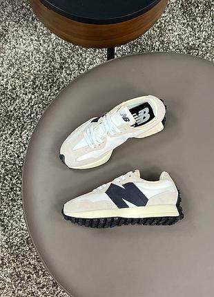 New balance 327 grey white black