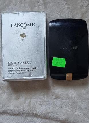 Компактная матирующая пудра-основа lancôme maquicake 3 в 1