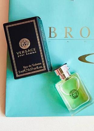 Versace  5 ml парфуми чоловічі мініатюра